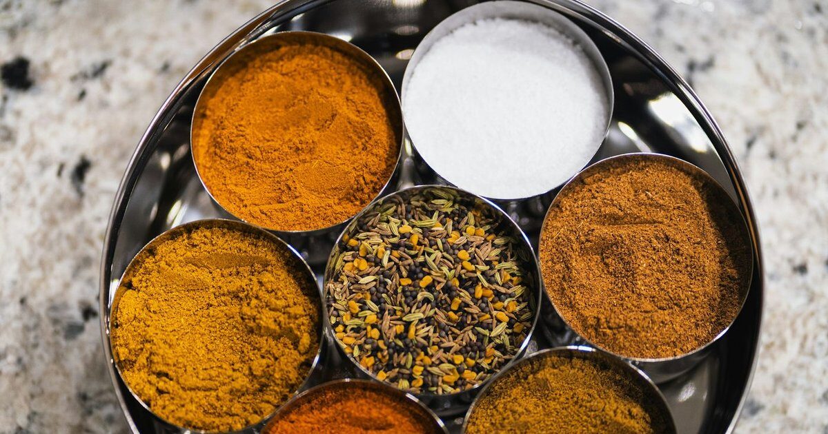 Colourful Indian spices and herbs — the foundation of genuine natural incense