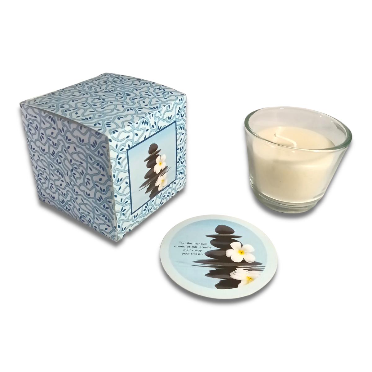 G Spa Blue Tranquil 80g Jar Candle