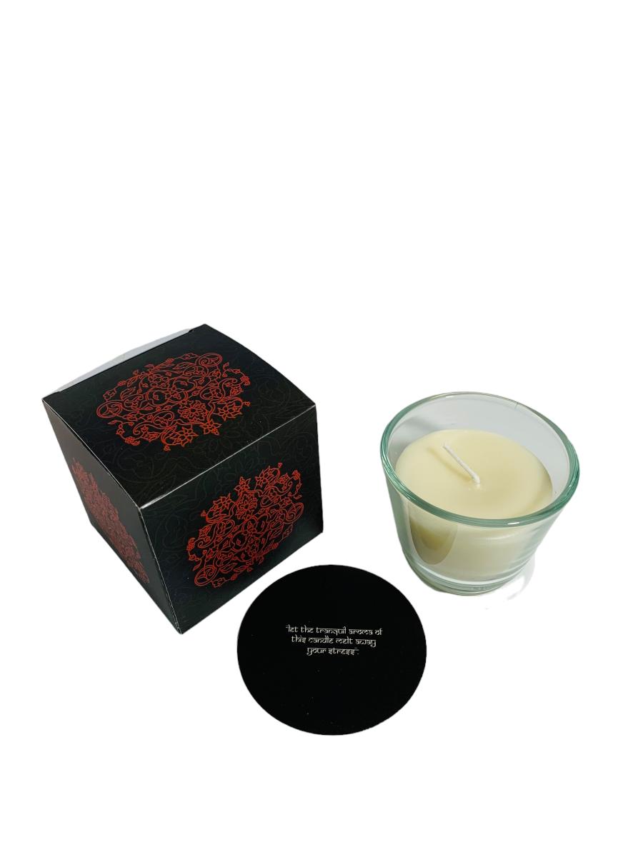 Lalit Red Namaste India 80g Jar Candle