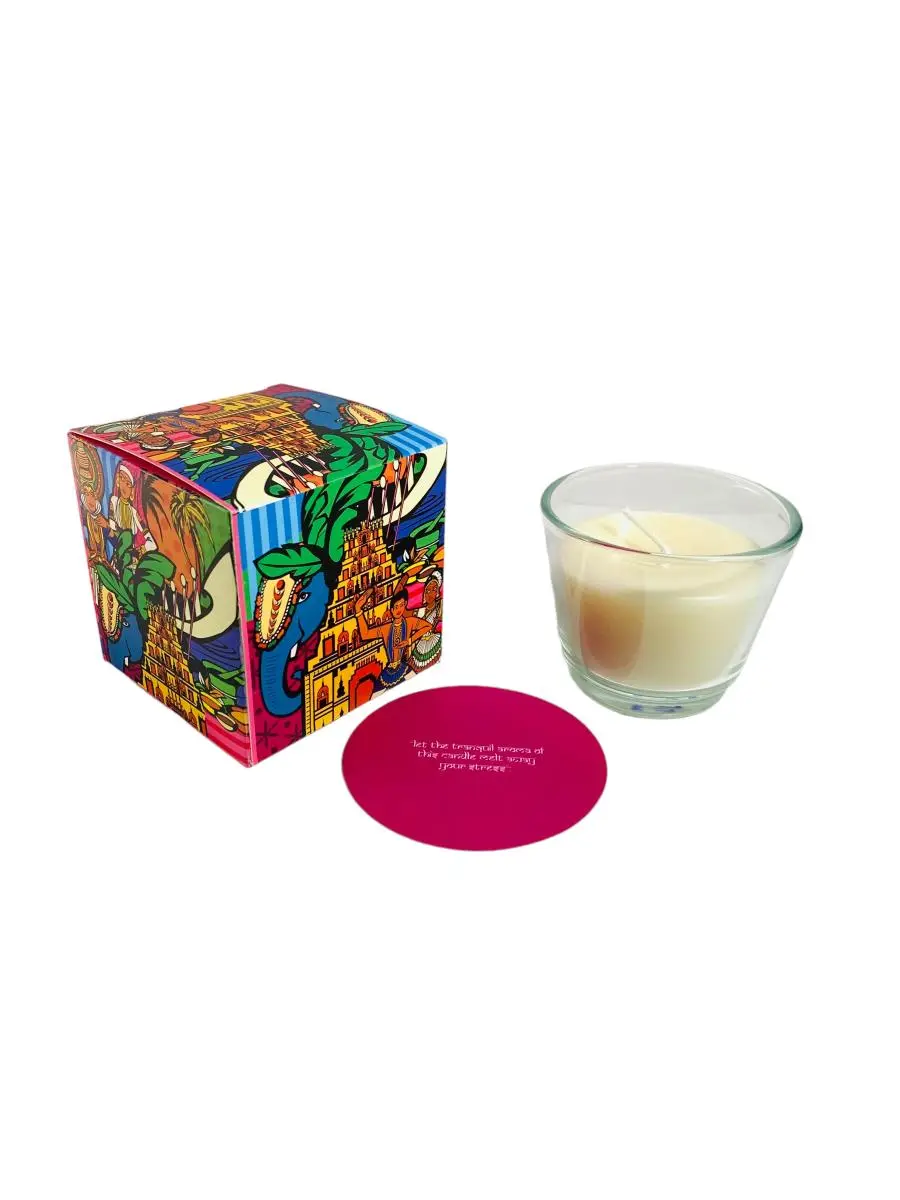 Onam Namaste India 80g Jar Candle