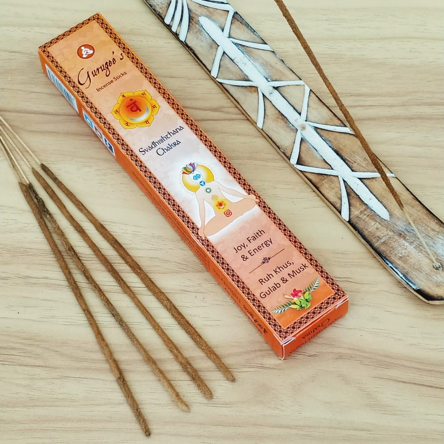 Gurugees Svadhishthana Sacral Chakra 15g Box