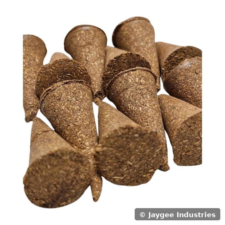 Herbs & Spices Palo Santo Handmade Cones — close up
