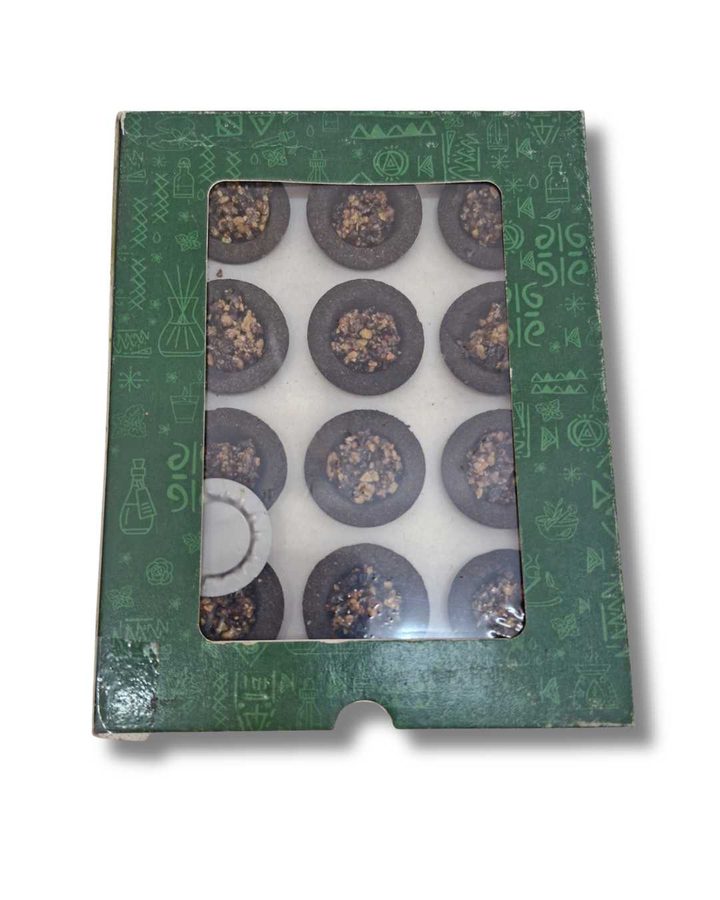 Loban Cup Sambrani — charcoal cups with guggal and benzoin