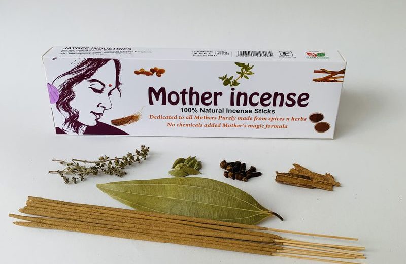 Mother Incense 120g traditional box with butter paper — Jaygee Industries 100% natural incense