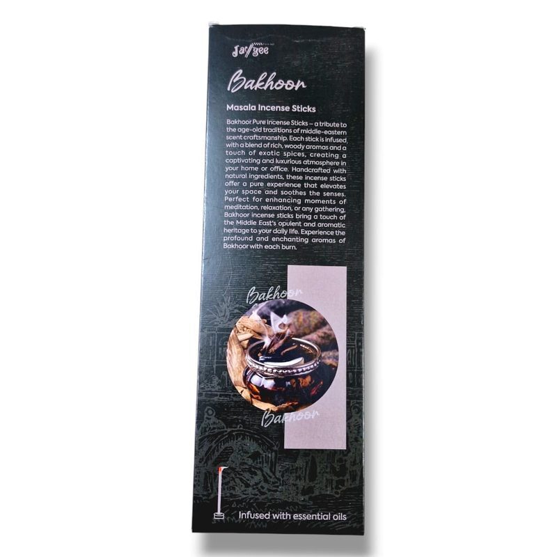 Jaygee Special Bakhoor incense sticks 50g