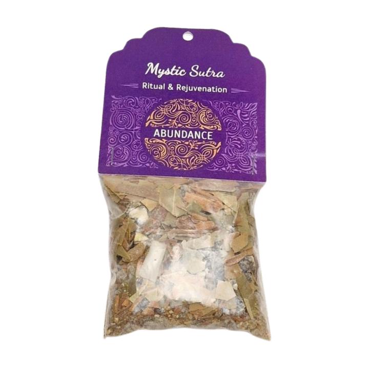 Mystic Sutra Abundance ritual resin blend pack