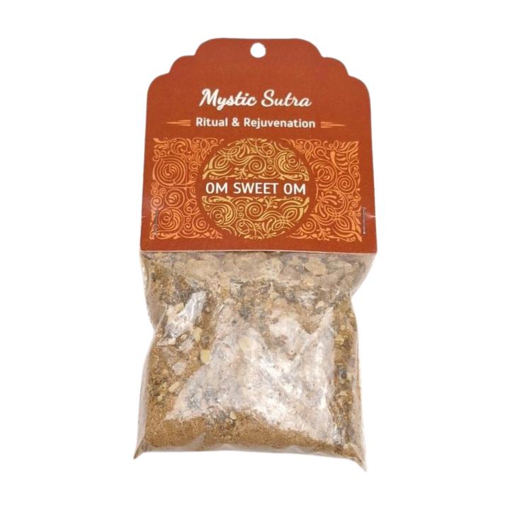 Mystic Sutra Om Sweet Om ritual resin blend pack
