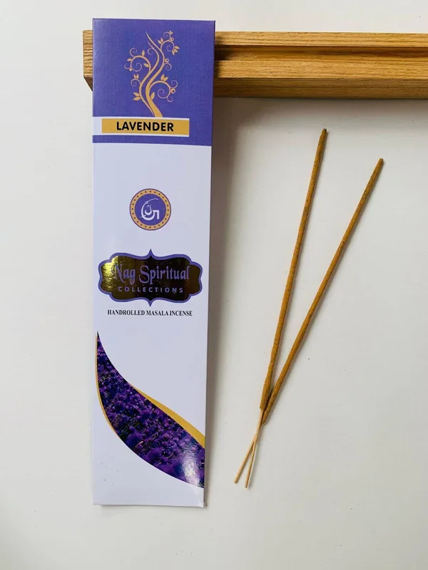 Gurugees Nag Spiritual Lavender masala incense sticks