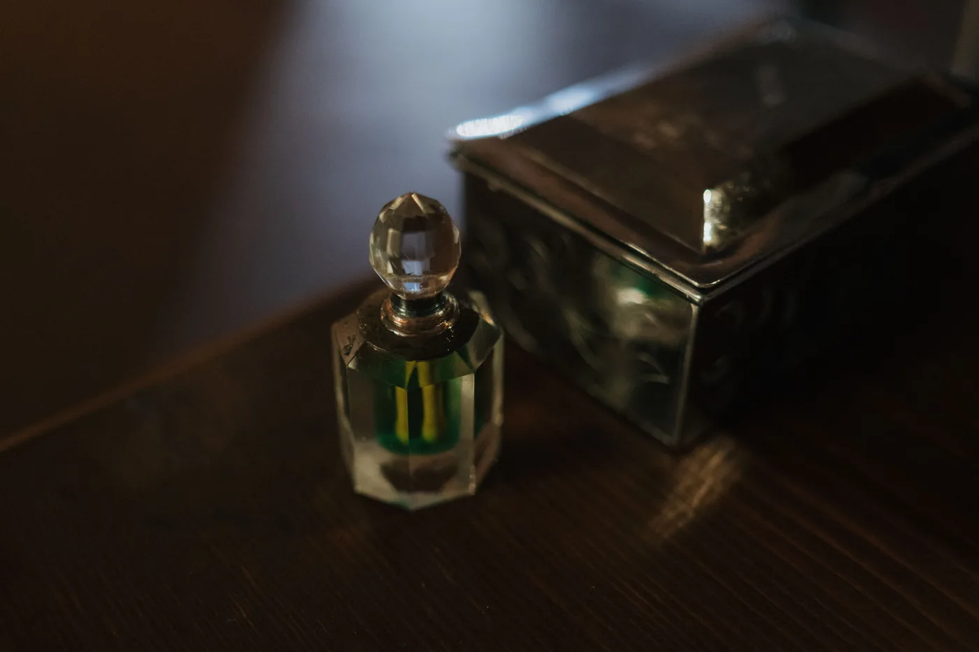 Crystal perfume bottle — EDP inspired luxury room fresheners